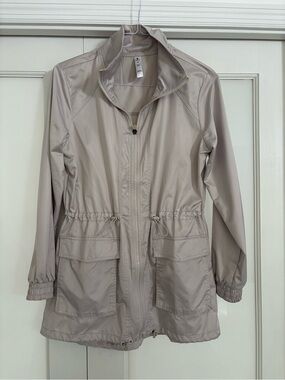 Apana Light Taupe Utility Anorak Jacket